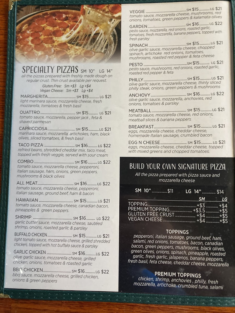 Pizza Luna Menu - Image 4