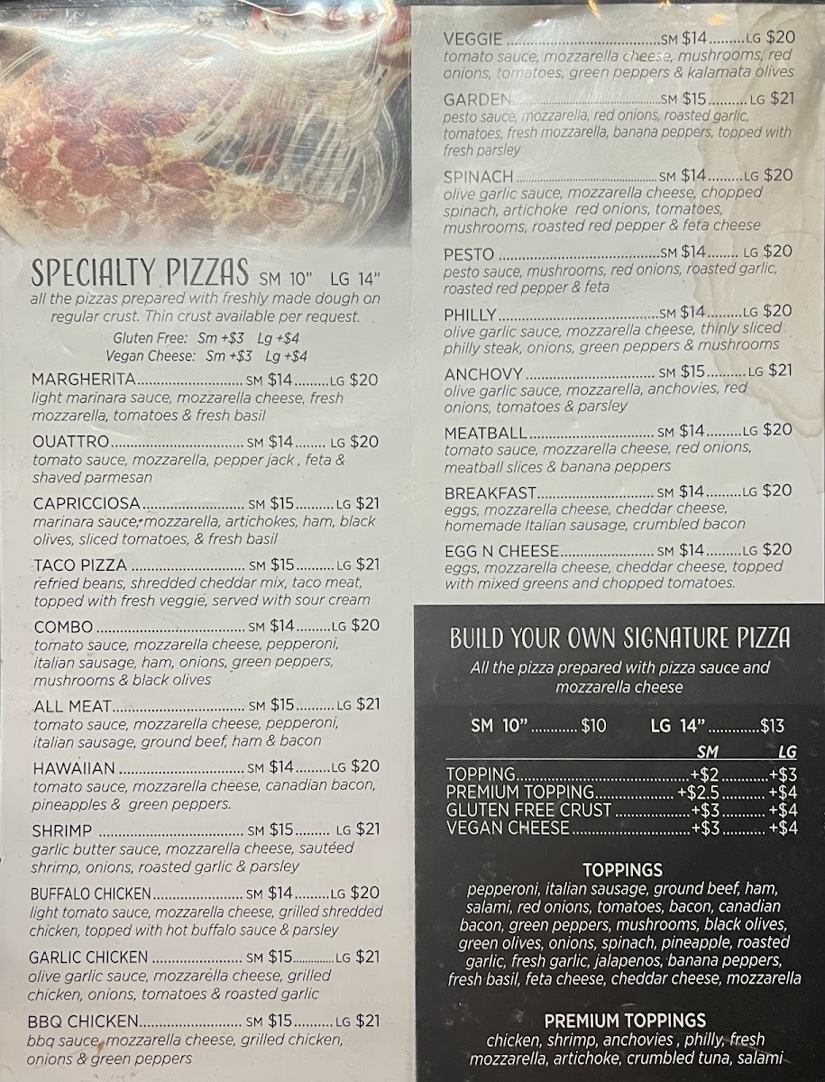 Pizza Luna Menu - Image 5